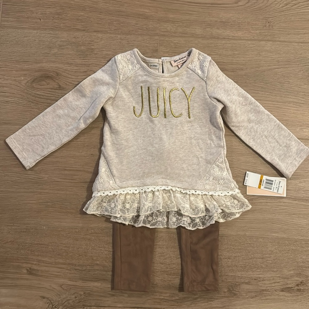 Juicy Couture 2 Piece Set 3T